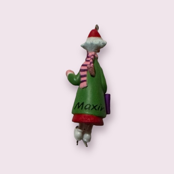 NIB Vintage 2003 Hallmark “Bunny Skates Maxine” Miniature Ornament - Picture 5 of 6